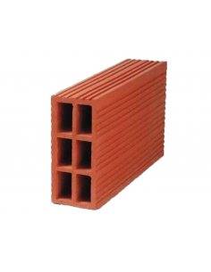 Ladrillo Hueco 8 X 18 X 33 Cm