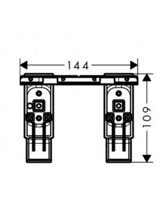 Set Adaptador Hansgrohe...