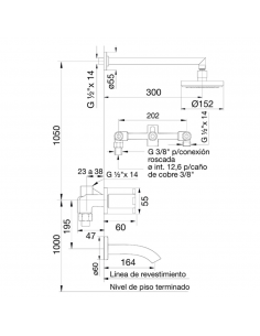 Griferia Fv D7 Alerce 103 -...