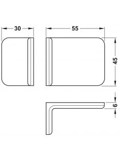 Tapa Hafele 32 Plastico...