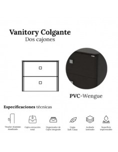 Vanitory Buona Cleo  60 Cm...