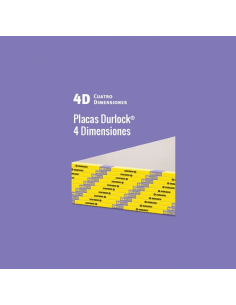 Placa 4dimensiones Durlock...