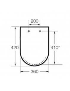 Bisagras Asiento Inod Roca Hall/dama Senso C/amort Original