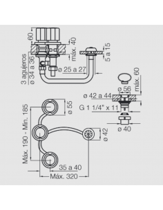 Griferia De Bidet Fv 15...